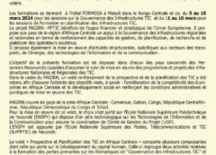 RDC: La ville de Matadi abrite du 5 au 16 mars 2024,  la  Formation sur la Gouvernance  et la Planification des Infrastructures TIC(Communiqué)